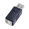 Переходник USB-USB B (Черный)