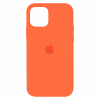Силиконовый чехол для iPhone 12/12 Pro (Морковный)
