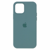 Силиконовый чехол для iPhone 12 mini (Малахитовый)
