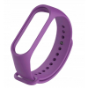 Силиконовый ремешок Noname для Xiaomi Mi Band 5 (Фиолетовый)