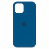 Силиконовый чехол для iPhone 12 mini (Королевский синий)