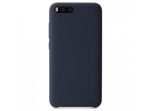 Защитный силиконовый кейс для Xiaomi Mi6 Синий (Оригинальный) фото 1
