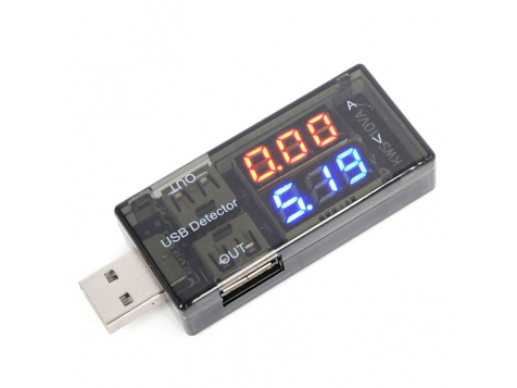 Тестер напряжения и силы тока Keweisi USB Current Voltage Tester фото 1