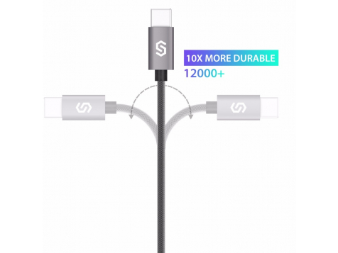 Дата-кабель Syncwire USB 3.0/ USB-C 2.4A 1м. фото 4