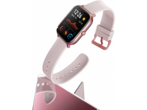 Смарт-часы Xiaomi Huami Amazfit GTS (Розовые) фото 3