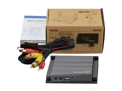 Автомобильный Wi-Fi Mirabox 5G AirPlay/ Miracast/ HDMI/ AV(RCA) фото 5