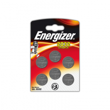 Батарейки Energizer для электронных устройств CR2032 6шт.