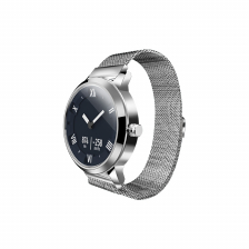 Смарт-часы Lenovo Watch X Plus с миланским ремешком (Серебристые)