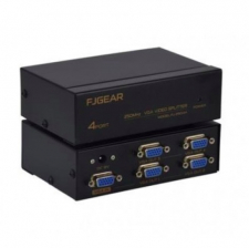Разветвитель VGA 1x4 FJGEAR FJ-2504A 250MHz