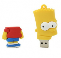 Флешка USB 2.0 AnyLine Барт Симпсон 8Gb