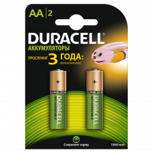 Аккумуляторы Duracell Basic AA 1300mAh 2шт.