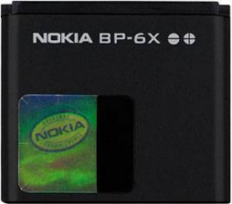 Аккумулятор Nokia BP-6X 3.7V 700mAh