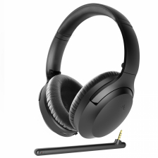 Беспроводные Bluetooth наушники Avantree AS90 с активным шумоподавлением (Черные)
