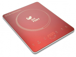 Индукционная плитка Kitfort KT-110 Ultra Slim (Терракотовая)