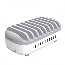 Зарядная станция ORICO 120W 10 Ports USB Charging Station with Stands (DUK-10P)