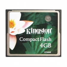 Карта памяти Kingston CF CompactFlash 4Gb