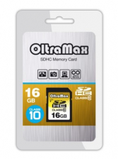 Карта памяти OltraMax SDHC Class 10 16Gb