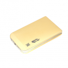 Внешний корпус для жесткого диска 2.5/USB 3.0-Sata (Золотистый)