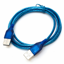 Кабель USB 2.0 A(M)-USB A(M) 1.5м (Синий)
