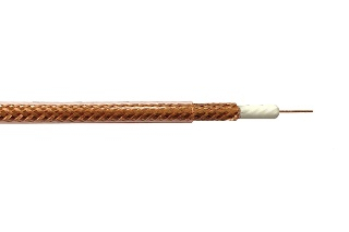 Кабель коаксиальный Selenga RG-6U с F-разъемами 1м (Силиконовый)