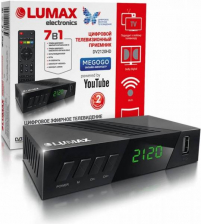 Приставка для цифрового ТВ Lumax DV2120HD (DVB-T2/DVB-C)
