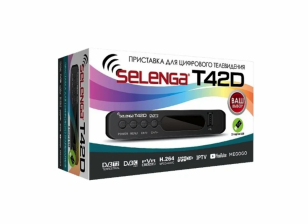 Приставка для цифрового ТВ Selenga T42D (DVB-T2/DVB-C)