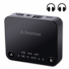 Bluetooth передатчик Avantree Audikast TC418 aptX Low Latency