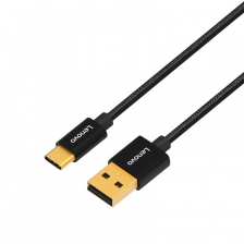 Дата-кабель Lenovo UC07 USB 2.0 AM/ Type-C 2A 1м. (Черный)