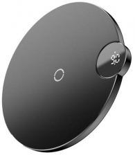 Беспроводное Qi зарядное устройство Baseus LED Wireless Charger WXSX-01 (Черное)