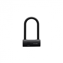 Умный замок для велосипеда Xiaomi AreoX U-lock Smart Fingerprint Short (Черный)