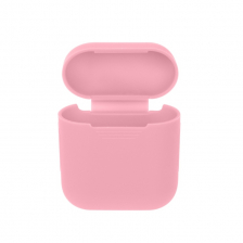 Силиконовый чехол для кейса Apple AirPods (Розовый)