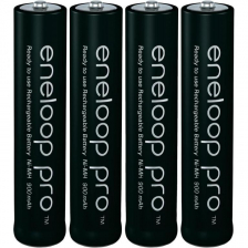 Аккумуляторы Panasonic Eneloop Pro BK-4HCCE/BF1 900 mAh AAA 4шт.