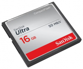 Карта памяти SanDisk Ultra CompactFlash 16Gb