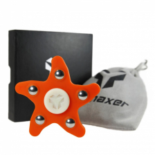 Yomaxer Silicone Gel Starfish Spinner Hand spinner ADHD Relieve Stress EDC R188 bearing Toy (YmxS6)